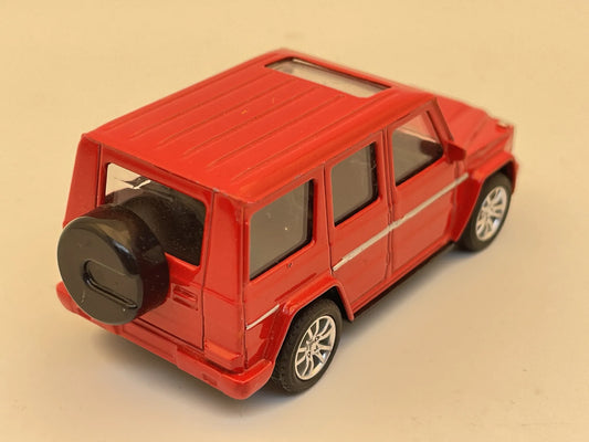 Jak Mercedes-Benz G-Class (G-Wagon), Die cast CROOD 19, Czerwony, 1:64 – zdjęcie 2