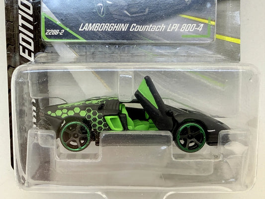 LAMBORGHINI COUNTACH LPI 800-4 Serie 200 Majorette Czarny 1:62 – zdjęcie 2