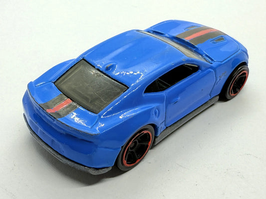 Chevrolet Camaro Ss 2016 Hot Wheels Niebieski 1:68 – zdjęcie 2