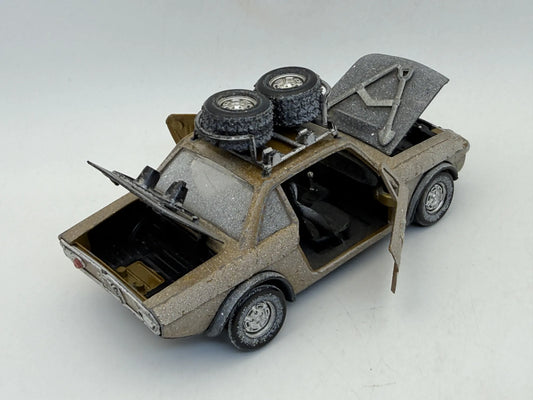 Lancia-Fulvia 1600-HF Polistil '80 Beżowy 1:25 Made in Italy – zdjęcie 2