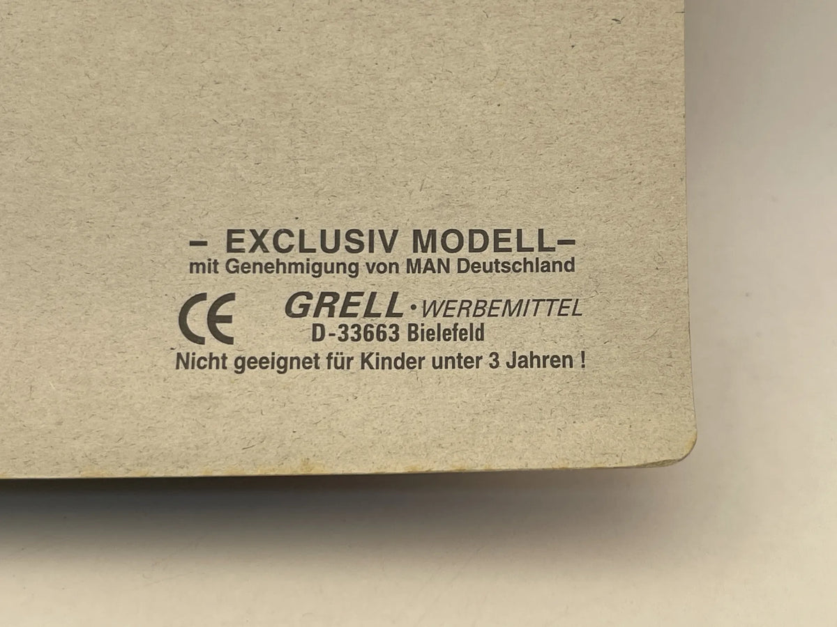 MAN Truck Grell Kremowy 1:87 Reklama Werbetruck Meininger Brauerei Maibock – zdjęcie 6