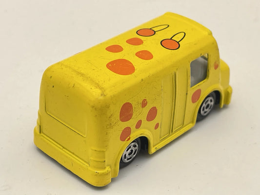 Animal Design Giraffe VAN, Tomica, Resoraki, VINTAGE Die cast, Żółty, 1:64 – zdjęcie 2