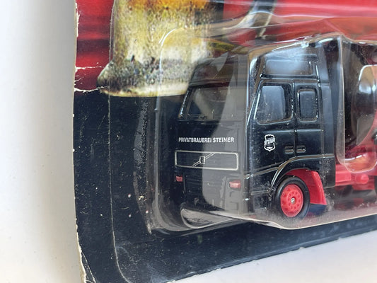 Volvo WMS Werbung 1:87 PRIVATBRAUEREI STEINER Blister Czarny Promocyjny – zdjęcie 2