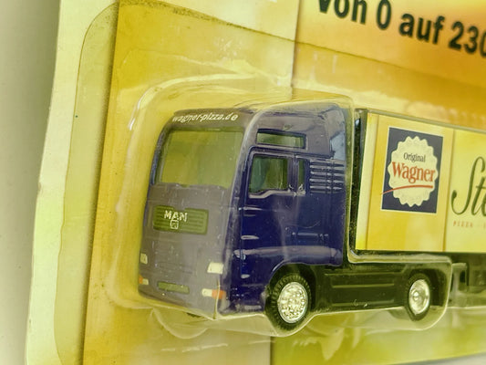 Man Tga Beka 1:87 Ciężarówka Promocyjna Blister Original Wagner Steinofen – zdjęcie 2