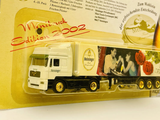MAN TRUCK Grell 2002 1:87 Blister Meininger Mini-Truck-Gewinnspiel 2002 – zdjęcie 2