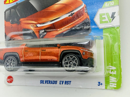 Chevrolet Silverado EV RST Hot Wheels 2025 HW EV 1:64 Pickup Blister – zdjęcie 2