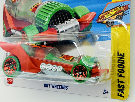 Hot Wheengs Hot Wheels 2025 Fast Foodie 1:64 Blister Czerwony – zdjęcie 2