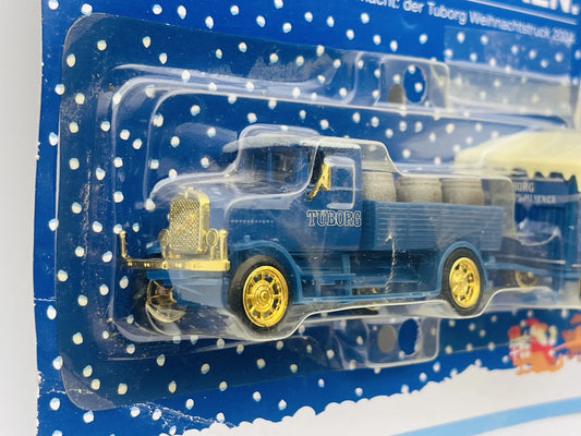 Ciężarówka Zabytkowa Grell 2004 Promotional Model 1:87 TUBORG STATT SOCKEN – zdjęcie 2