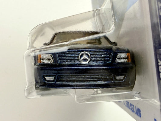 '89 MERCEDES-BENZ 560 SEC AMG Hot Wheels 2025 Granatowy 1:64 – zdjęcie 2