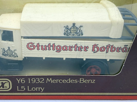Ciężarówka 1932 MERCEDES-BENZ L5 LORRY Matchbox 1987 Kremowy 1:69 – zdjęcie 2