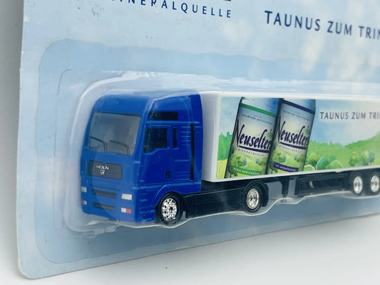 MAN Hümmer 1:87 Ciężarówka Promocyjna Neuselters Blister Niebieski – zdjęcie 2