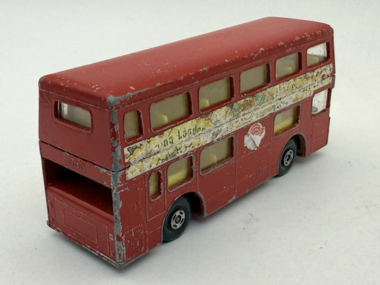 THE LONDONER K-15 Super Kings Matchbox 1972 Czerwony 1:52 Made in England – zdjęcie 2