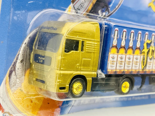 MAN Hümmer 1:87 Ciężarówka Promocyjna Franken Bräu Blister Zloty – zdjęcie 2
