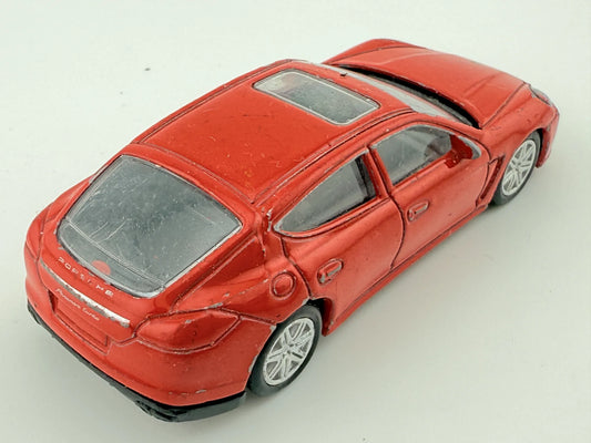 PORSCHE PANAMERA TURBO, RMZ City, Resoraki, Die cast 3018, Czerwony, 1:64 – zdjęcie 2
