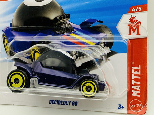 Decidedly Go Hot Wheels 2026 Mainline 1:64 Blister Fioletowy – zdjęcie 2