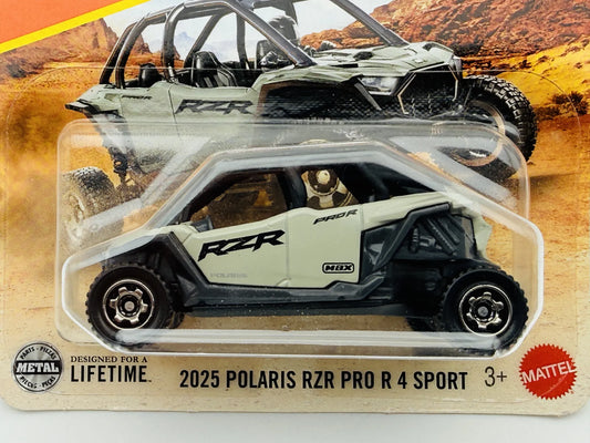 Polaris RZR Pro R 4 Sport Matchbox 2025 Mainline 1:64 Blister Biały – zdjęcie 2
