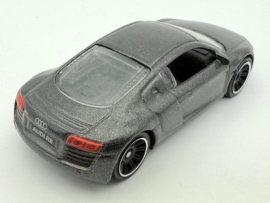 2007 AUDI R8, Matchbox 2019, Die cast MB726, Metaliczny, 1:60, Resoraki – zdjęcie 2
