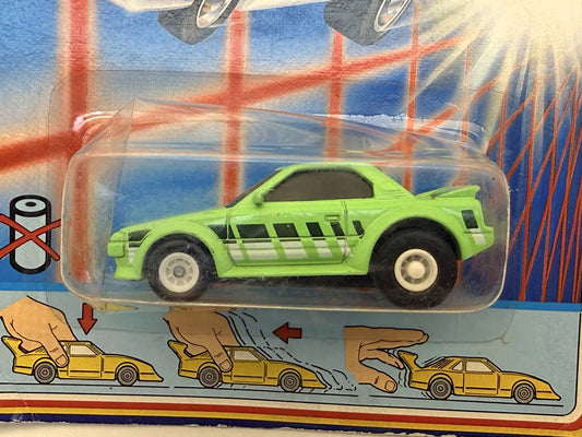 ACTION TURBO 2 MAZDA, Matchbox 1987, Die cast, Jasnozielony, 1:64, Resoraki – zdjęcie 2