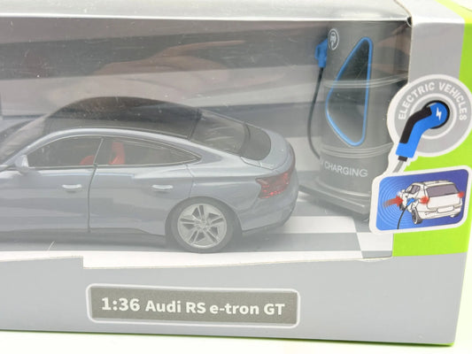 AUDI RS E-TRON GT Electric Vehicles MSZ Szary 1:36 – zdjęcie 2
