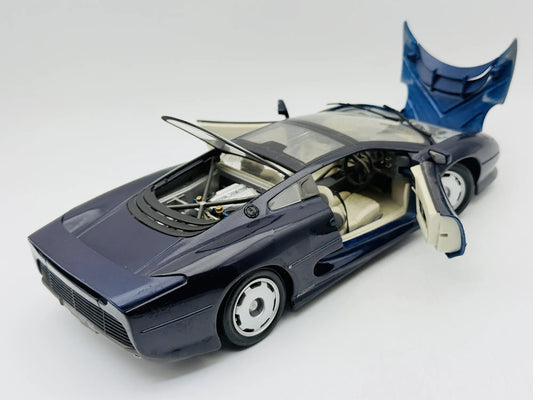 Jaguar XJ220 Maisto 1:18 Luzak Niebieski – zdjęcie 2