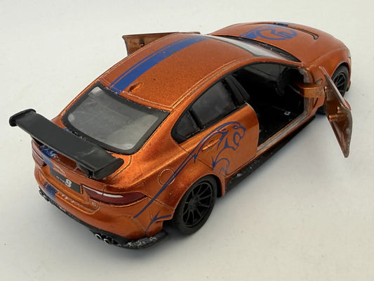 JAGUAR XE SV PROJECT 8, Kinsmart, Die cast KT5416, Miedziany, 1:35 – zdjęcie 2