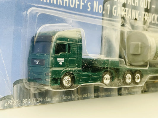 MAN F2000 Grell 1:87 Ciężarówka Promocyjna BRINKHOFF'S No.1 Blister Zielony – zdjęcie 2