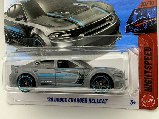 '20 DODGE CHARGER HELLCAT Nightspeed Hot Wheels 2026 Grafitowy 1:64 – zdjęcie 2