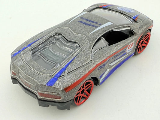 Lamborghini Gallardo Fresh Metal Maisto Srebrny 1:61 – zdjęcie 2