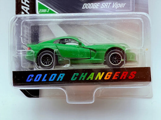 Dodge Srt Viper Sun Color Changers Majorette Zielony 1:64 – zdjęcie 2