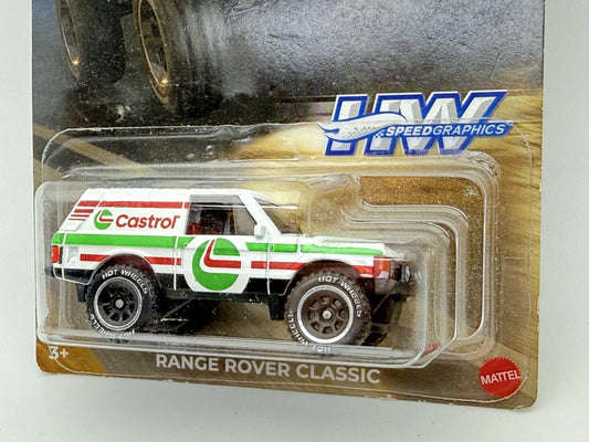 RANGE ROVER CLASSIC, Hot Wheels 2023, Die cast HRT08, Biały, 1:64, Resoraki – zdjęcie 2