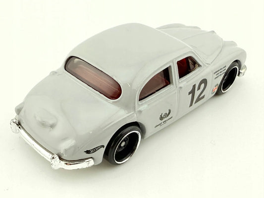 '56 JAGUAR MK1, Hot Wheels 2023, Die cast HRY80, Szary, 1:64, Resoraki – zdjęcie 2