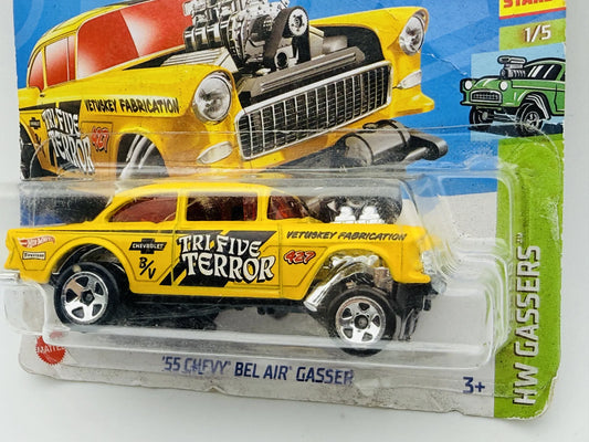 Chevrolet Bel Air Gasser Hot Wheels 2021 HW GASSERS 1:64 Gasser Blister – zdjęcie 2