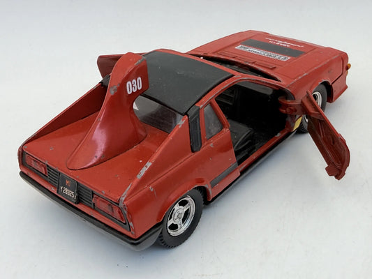Lancia Abarth SE 030 Pininfarina Polistil 1976 Czerwony 1:57 Made in Italy – zdjęcie 2