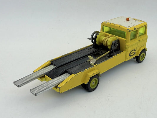 Autolaweta Mercedes-Benz LP 608 SIKU '80 Żółty 1:55 Made in Germany ADAC – zdjęcie 2