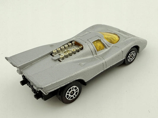 Porsche 917 Growlers Corgi '80 Srebrny 1:64 Made in Gt – zdjęcie 2