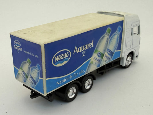 MAN CIĘŻARÓWKA, NESTLÉ AQUAREL, Unbranded, Die cast, Biały,, 1:87, Resoraki – zdjęcie 2
