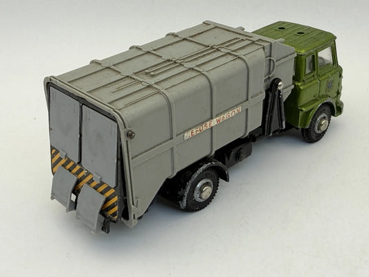 Bedford Tk Refuse Wagon Dinky Toys 1966 Szary 1:43 Made in United Kingdom – zdjęcie 2