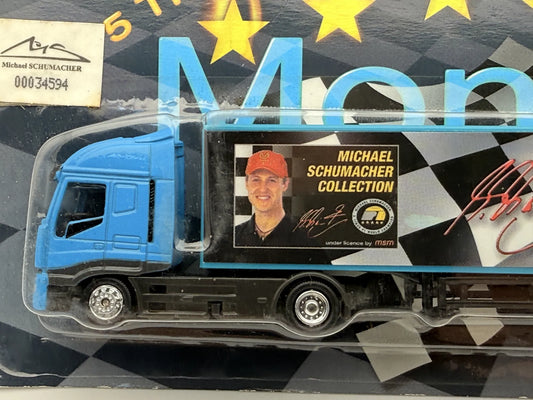 Iveco Stralis High Speed Monza Michael Schumacher 1:87 Blister Niebieski – zdjęcie 2