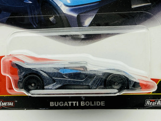 Bugatti Bolide Hot Wheels 2025 Car Culture 1:64 Blister Niebieski – zdjęcie 2