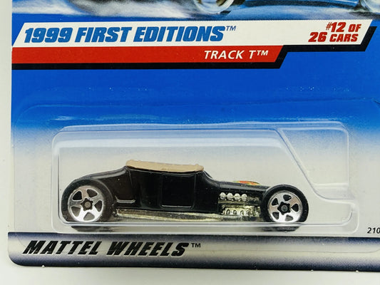 Track T Hot Wheels 1999 First Editions 1:64 Blister Czarny – zdjęcie 2