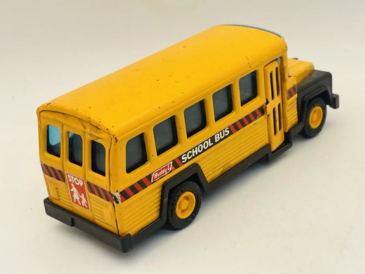 Autobus Vintage School Bus Buddy L '80 Żółty 1:43 Made in Japan Blaszak – zdjęcie 2