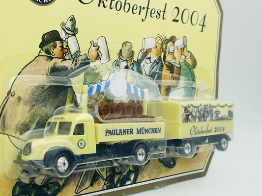 Deutz D 40 Hümmer 2004 1:87 PAULANER MÜNCHEN Blister Kremowy Oktoberfest – zdjęcie 2