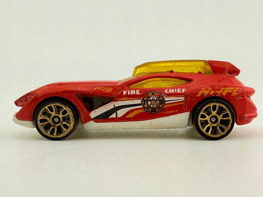 Fast Master Straż pożarna Hot Wheels Czerwony 1:64 – zdjęcie 2