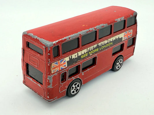 Daimler Fleetline Corgi Czerwony 1:64 Made in Wielka Brytania – zdjęcie 2