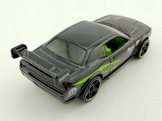 DODGE CHALLENGER DRIFT CAR, MOPAR, Hot Wheels 2010, Die cast, Czarny, 1:64 – zdjęcie 2