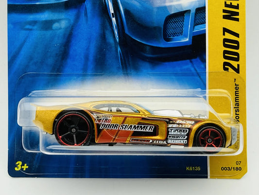 Nitro Doorslammer Hot Wheels 2007 Blue Card 1:64 2007 New Models Blister – zdjęcie 2