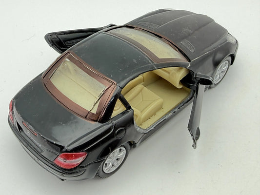 MERCEDES-BENZ SLK-CLASS, Kinsmart, Die cast KT5095, Czarny, 1:32, Resoraki – zdjęcie 2