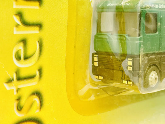Renault Magnum Grell 1:87 Ciężarówka Promocyjna Hasen-Bräu Blister Zielony – zdjęcie 2