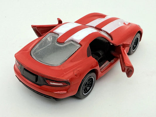 Dodge Viper 2015, Majorette, Die cast, Resoraki, Czerwony, 1:64 – zdjęcie 2