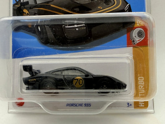 PORSCHE 935 HW Turbo Hot Wheels 2021 Czarny 1:10 Protektor – zdjęcie 2